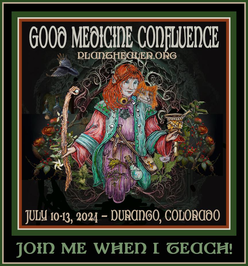 good medicine confluence poster, join me when I teach