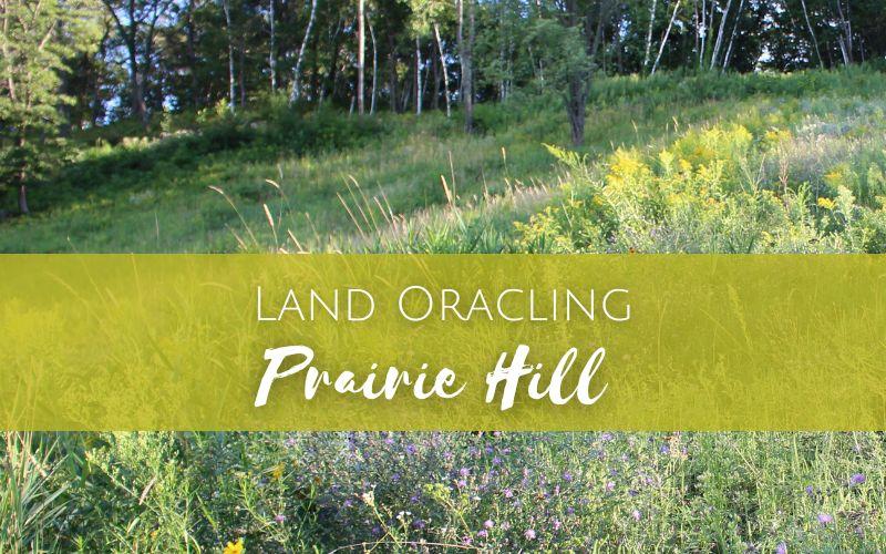 land oracling on prairie hill