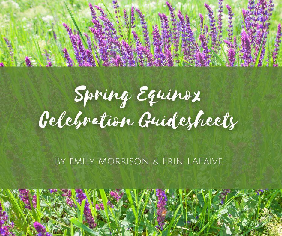 fall equinox celebration guidesheets